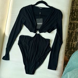 Black bodysuit by Missguided